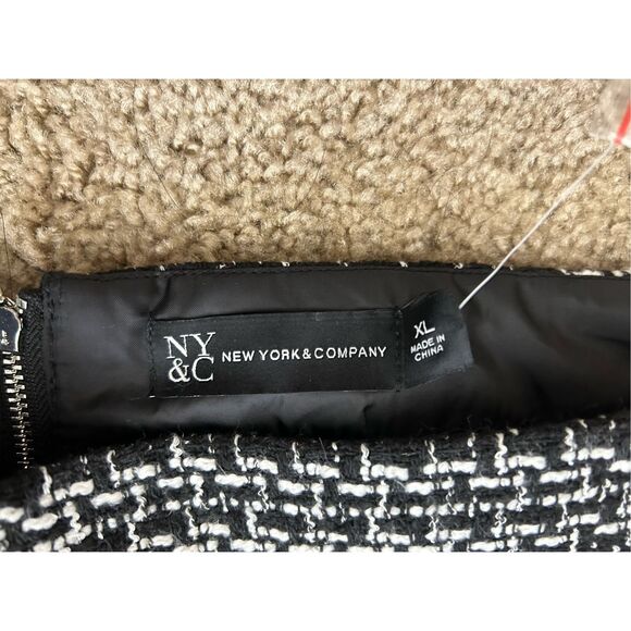New York & Company (NY&C) NWT High-Rise Tweed Wide-Leg Pant, Sz XL, MP $110 - Picture 11 of 11
